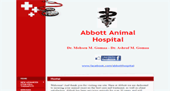 Desktop Screenshot of abbottanimalhospital.com